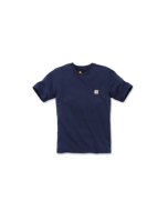 Carhartt 103296 K87 Short Sleeve T-Shirt Navy