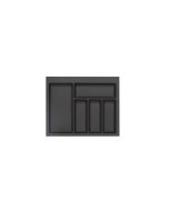 CLASSICO SOFT TOUCH CUTLERY INSERT D450 X W600 - LEGRABOX BLACK
