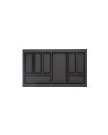 CLASSICO SOFT TOUCH CUTLERY INSERT D450 X W800 - LEGRABOX BLACK