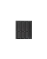 CLASSICO SOFT TOUCH CUTLERY INSERT D500 X W500 - LEGRABOX BLACK