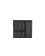 CLASSICO SOFT TOUCH CUTLERY INSERT D500 X W600 - LEGRABOX BLACK