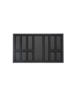 CLASSICO SOFT TOUCH CUTLERY INSERT D500 X W900 - LEGRABOX BLACK
