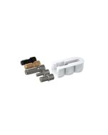 LAMELLO CABINEO X STARTER SET - 80 PIECES WITH VARIOUS SCREWS, SHELF SUPPORTS AND COVER CAPS