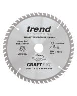 TREND CSB/16552T CRAFT SAW BLADE 165MM X 52 TEETH X 20 THIN