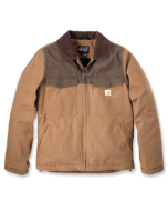 CARHARTT 106432 RUGGED FLEX MONTANA RELAXED FIT DUCK INSULATED JACKET CARHARTT® BROWN / COFFEE EXTRA LARGE