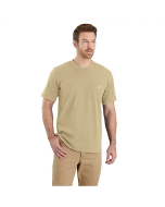 CARHARTT 103296 K87 POCKET S/S T-SHIRT BEACH HEATHER SMALL