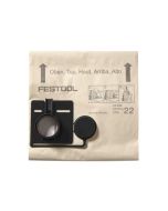 FESTOOL FILTER BAGS FOR CT22 CTL22 CT11 PK5