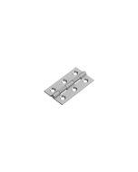 CARLISLE BRASS BUTT HINGES 50X28X1.4MM SATIN CHROME PAIR (WITH SCREWS TO SUIT)