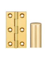 SIMONSWERK 0960 HINGE 63 X 35MM SATIN BRASS LACQUERED (UK 514)