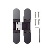 LAMP SUGATSUNE 3-WAY ADJUSTABLE CONCEALED HINGE BLACK
MIN. DOOR THICKNESS OF 14MM    PAIR