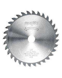 MAFELL 092552 160 MM TCT 32-TOOTH FINE-CUT BLADE – 1.2/1.8 MM KERF, 20 MM BORE
