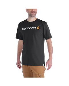 CARHARTT 103361 CORE LOGO T-SHIRT S/S BLACK EXTRA LARGE