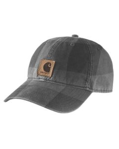 CARHARTT 107198 FLANNEL CAP GRAVEL