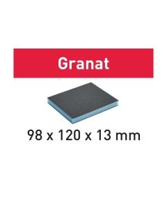 FESTOOL GRANAT 120G ABRASIVE SPONGE 98X120X13 PK6