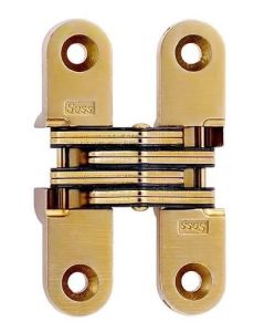 INVISIBLE SOSS HINGE No.341.07.554 BRASS PLATED