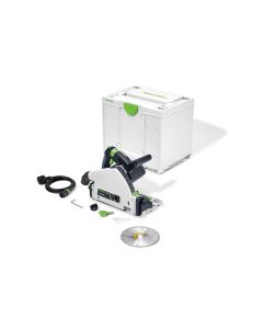 FESTOOL TS55 FEBQ-PLUS 240V - NEW PLUNGE CUT SAW AND BLADE IN SYSTAINER