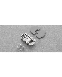 SALICE CENTRAL HINGE AT + 900MM W LIGHT GREY