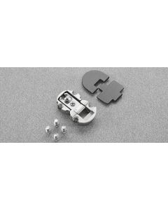 SALICE CENTRAL HINGE AT + 900MM W DARK GREY