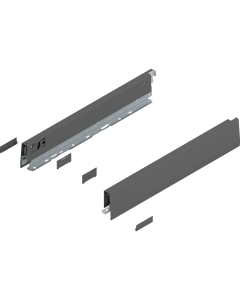 MERIVOBOX DRAWER SIDE, HEIGHT N (68.5 MM), NL=400 MM, RIGHT+LEFT      9264641