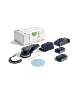 FESTOOL CORDLESS E SANDER ETSC 2 150 4.0 I-PLUS GB