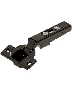 BLUM CLIP TOP HINGE 110DEG UNSPRUNG ONYX BLACK NO.03673069 OVERLAY SCREW