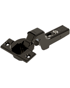 BLUM CLIP TOP HINGE 110DEG UNSPRUNG ONYX BLACK A NO. 01725283 FULL CRANK SCREW