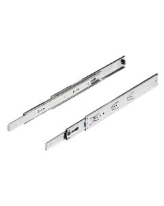HETTICH KA 5632 400MM BALL BEARING RUNNER SIDE INSTALLATION 12.7MM (W) GALV STEEL 45KG CAP PR
FULL EXT