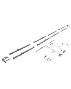 HETTICH TOPLINE XL, SILENT SYSTEM SET, 80 KG, 4-DOOR