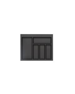 CLASSICO SOFT TOUCH CUTLERY INSERT D450 X W600 - LEGRABOX BLACK