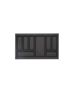 CLASSICO SOFT TOUCH CUTLERY INSERT D450 X W800 - LEGRABOX BLACK