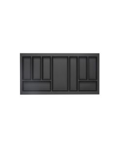 CLASSICO SOFT TOUCH CUTLERY INSERT D450 X W900 - LEGRABOX BLACK