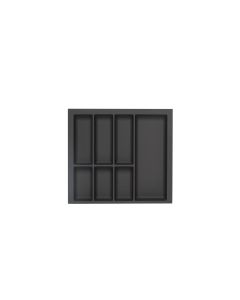 CLASSICO SOFT TOUCH CUTLERY INSERT D500 X W600 - LEGRABOX BLACK