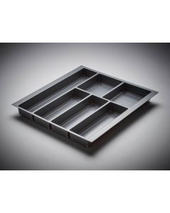 CLASSICO CUTLERY INSERT D500 X W500 - LEGRABOX ORION GREY
