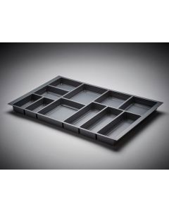 CLASSICO CUTLERY INSERT D500 X W800 - LEGRABOX ORION GREY