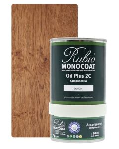 RUBIO MONOCOAT OIL & 2C COCOA SET 390ML