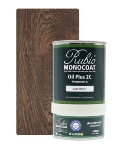 RUBIO MONOCOAT OIL & 2C DARK ROAST SET 390ML