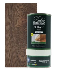 RUBIO MONOCOAT OIL & 2C DARK ROAST SET 1.3L