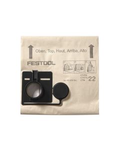 FESTOOL FILTER BAGS FOR CT22 CTL22 CT11 PK5