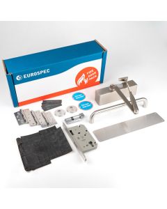 CARLISLE BRASS EUROSPEC FDPC1 COMMERCIAL FIRE DOOR PACK - PUSH/PULL DIN LOCKABLE