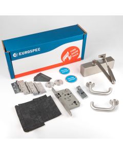 CARLISLE BRASS EUROSPEC FDPC3 COMMERCIAL FIRE DOOR PACK - LEVER DIN LOCK