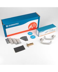 CARLISLE BRASS EUROSPEC FDPR4 RESIDENTIAL FIRE DOOR PACK - LEVER TUBULAR LATCH