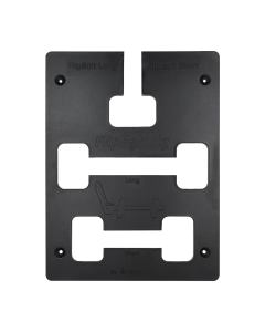 FLIP BOLT JIG FOR ROUTING WOOD FOR FLIP BOLTS FLIPBOLT JIG