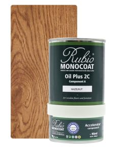 RUBIO MONOCOAT OIL & 2C HAZELNUT SET 390ML