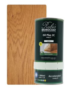 RUBIO MONOCOAT OIL & 2C HONEY SET 1.3L