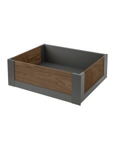 Legrabox Free C Height (177mm) Internal Drawer With Full Height Walnut Orion Grey