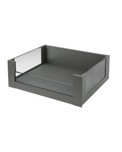 Legrabox Free C Height (177mm) Internal Drawer With Half Height Glass Orion Grey