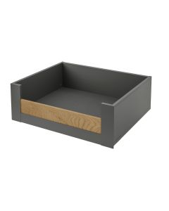 Legrabox C Height (177mm) Internal Drawer With Half Height Oak Front Orion Grey