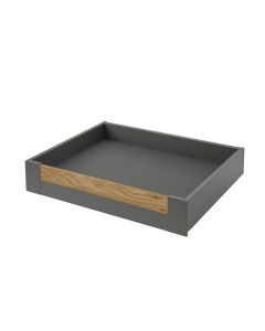 Legrabox M Height (90.5mm) Internal Drawer With Oak Front Orion Grey