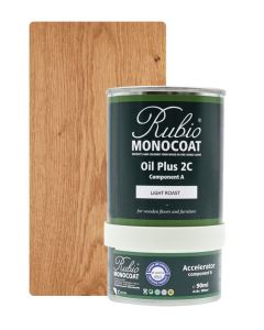 RUBIO MONOCOAT OIL & 2C LIGHT ROAST SET 390ML