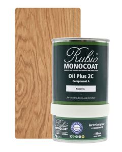 RUBIO MONOCOAT OIL & 2C MOCHA SET 390ML